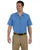 LS535 Dickies Men's 4.25 oz. Industrial Short-Sleeve Work Shirt - LIGHT BLUE