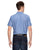 LS535 Dickies Men's 4.25 oz. Industrial Short-Sleeve Work Shirt - BLUE/WHITE