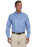 M500 Harriton Men's Long Sleeve Twill - LogoShirtsWholesale                                                                                                     
 - 1