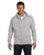 P180 Hanes 7.8 oz. 50/50 Full-Zip Hood - LogoShirtsWholesale                                                                                                     
 - 3